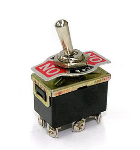 6P DPDT ON-OFF-ON Toggle Switch