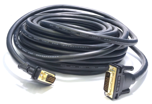DVI 24+1 M/M cable L:15M