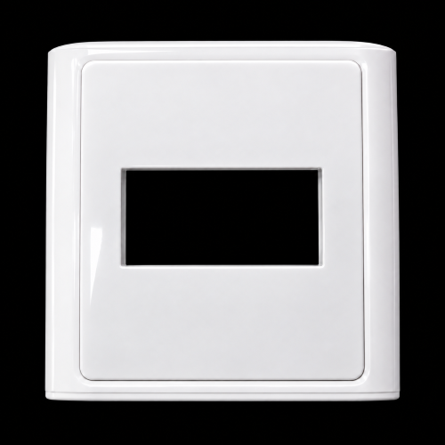 Single Port Face Plate 86x86mm N86-901