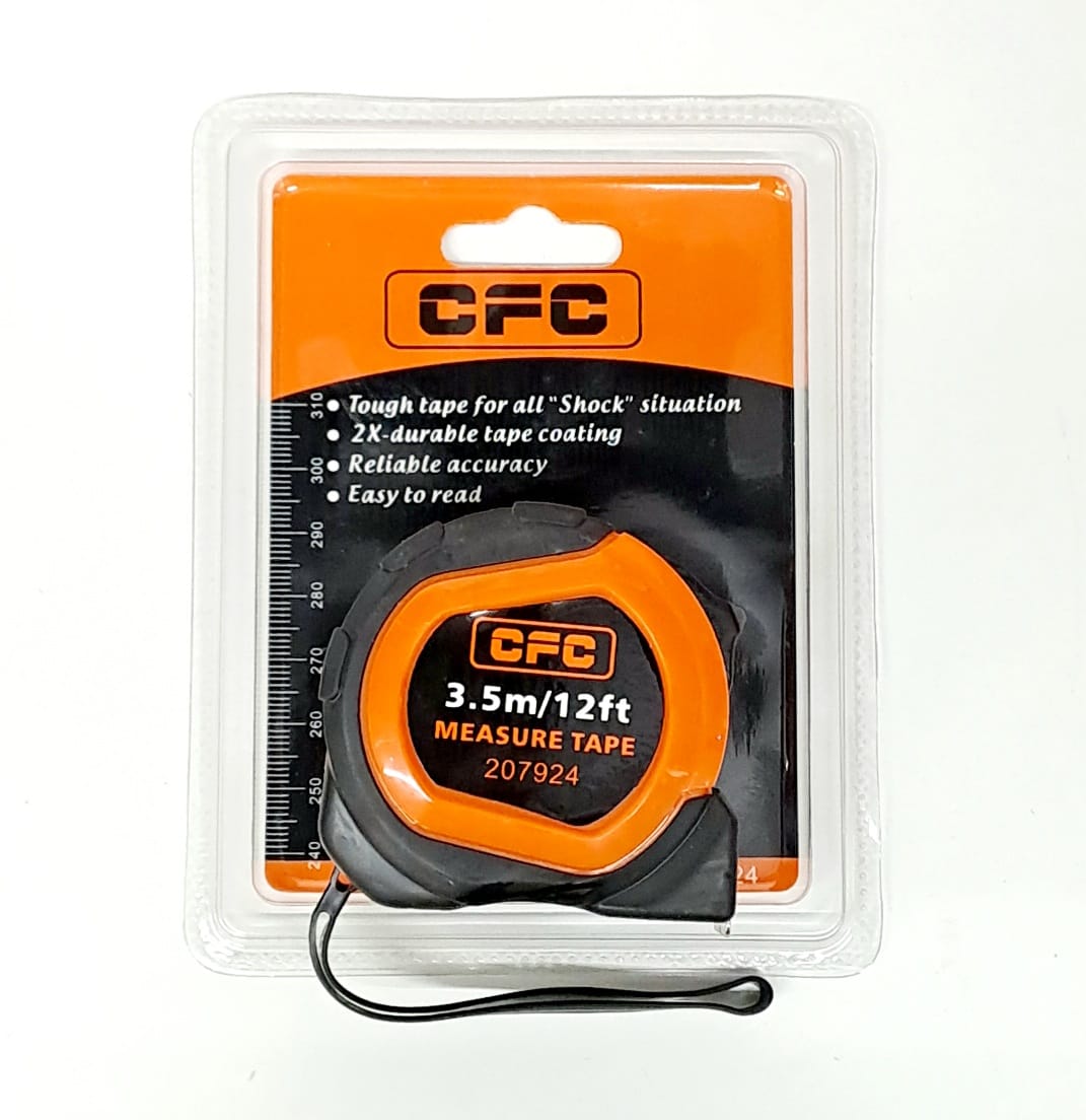 CFC Masuring Tape 3.5m/12ft, 16mm Blade