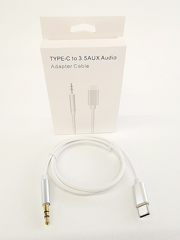 Type C to 3.5mm Plug Audio Cable 1m