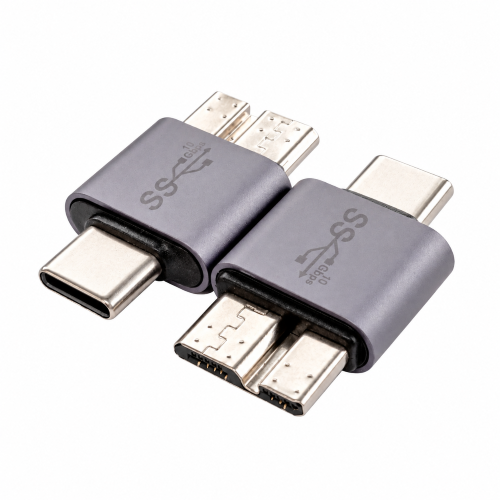 USB 3.0 Micro B Male to Type C Male Adaptor