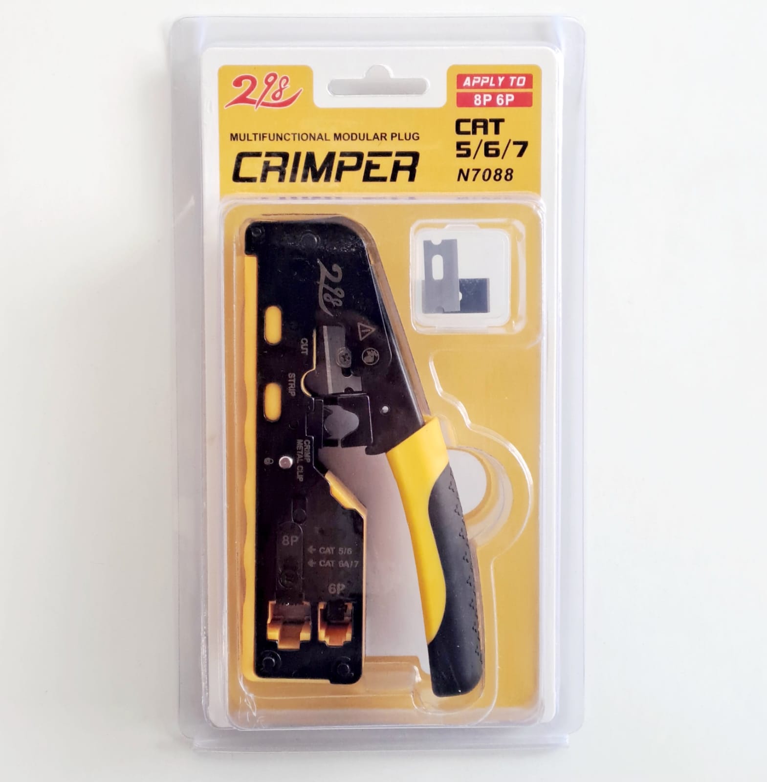 N7088 Crimping Tool for 6P/8P/Cat 7/EZ 8P8C Plug