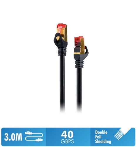 Daiyo SSTP Patch Cord Cat 8 Gigabit Ethernet 3m 