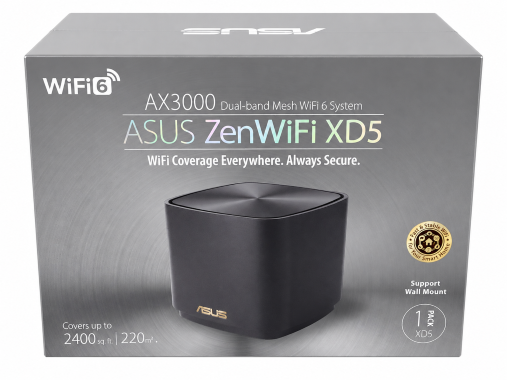 ASUS ZenWiFi AX3000 Dual-band Mesh WiFi 6 System (1-pk)