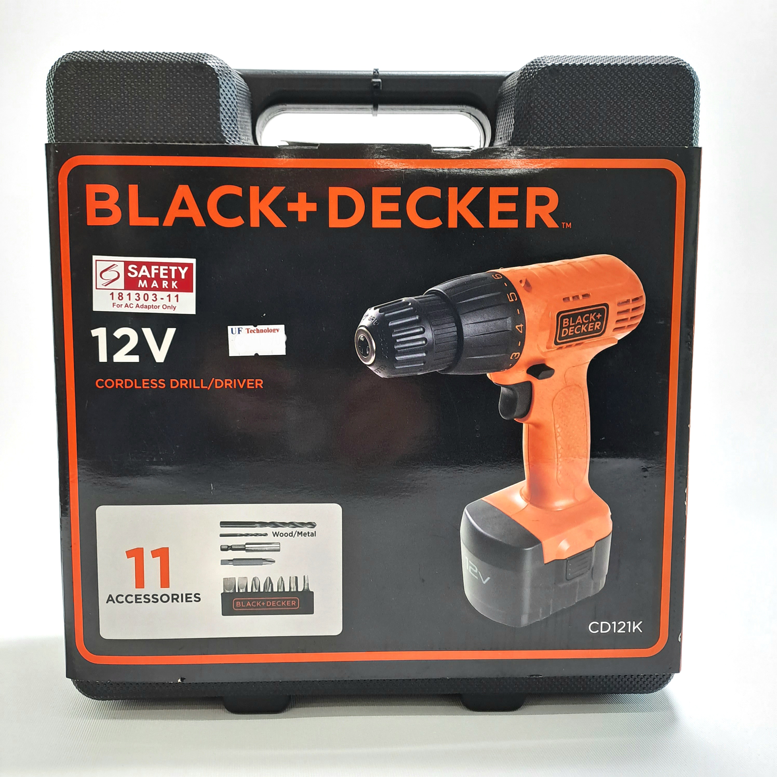 Black & Decker 12V NI-CD Drill Driver with kitbox