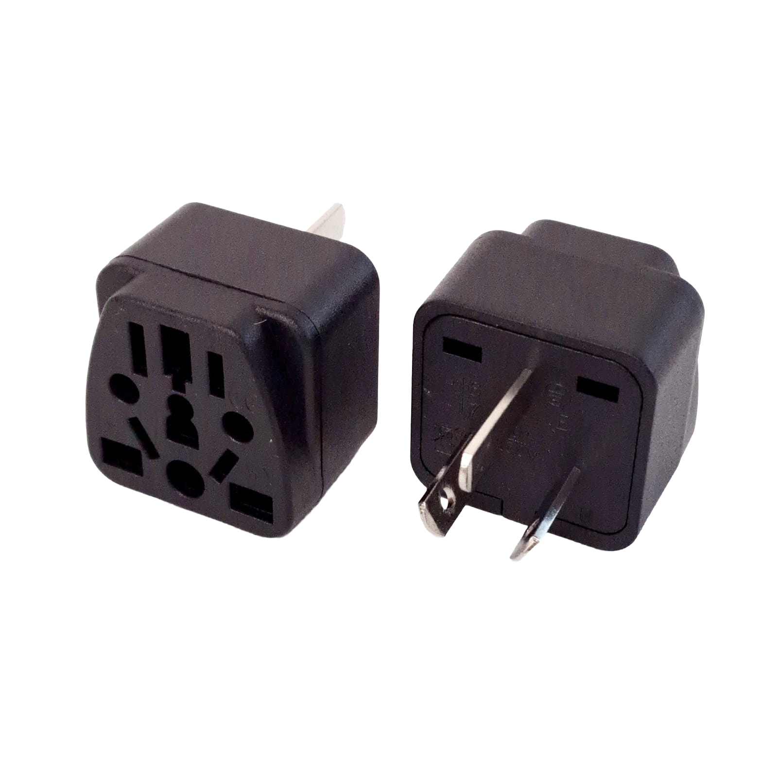 WY-16 3 Flat Pin AC Power Adaptor Black (NZ, AU, CN)