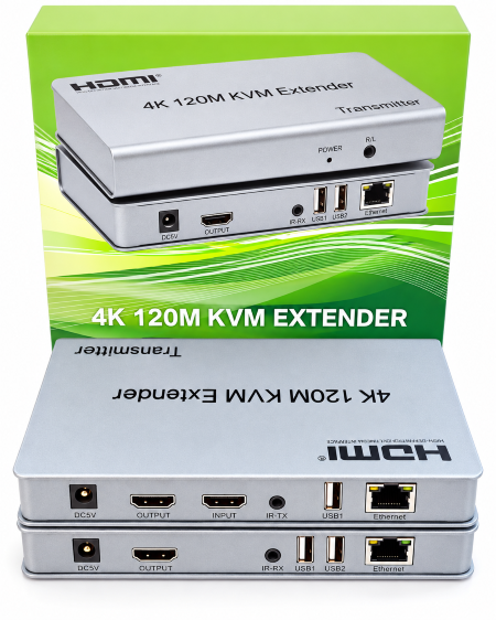 4K HDMI 120m KVM Extender
