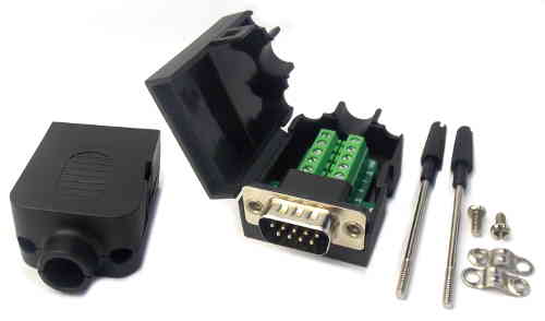 D-Sub Plug Terminal Board Type 9 Pin
