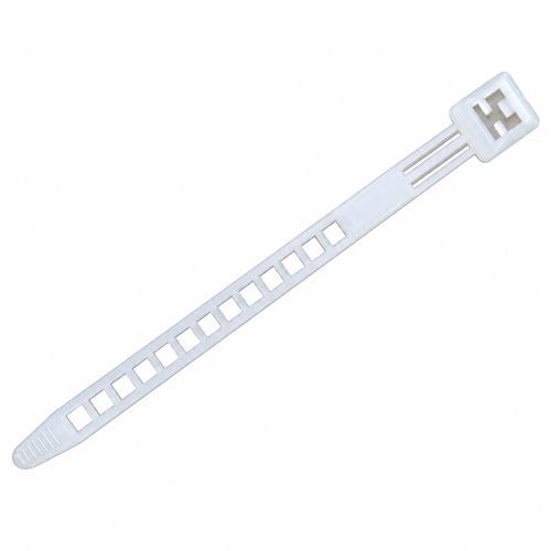 Fishbone Cable Tie 10x140mm White 