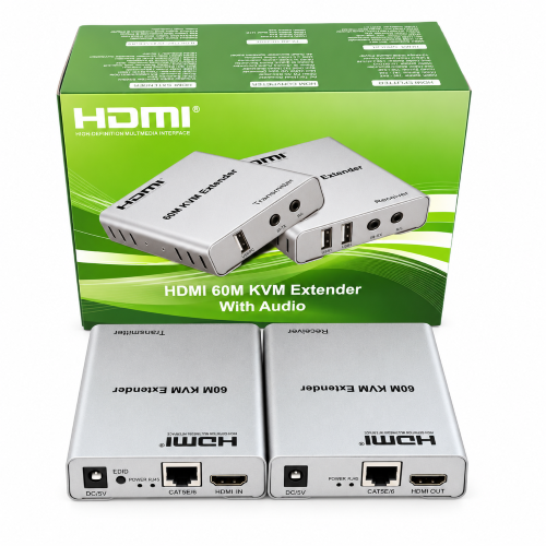 HDMI 60m KVM Extender with Audio
