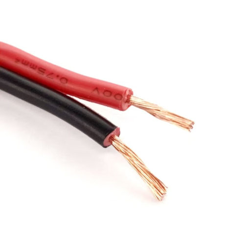 Red/Black Power Cable 2x0.75mm/OD 2.9x6.0 24/0.20AS (100m/Roll)