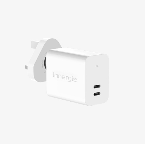 Innergie 45W GaN PD3.0 QC4.0 Dual-Port USB C Charge