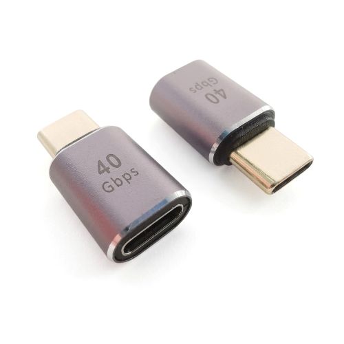 Type C 40Gbps Male to Female Adaptor