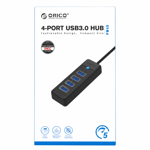 Orico Type-C to 4-Port USB3.0 Hub